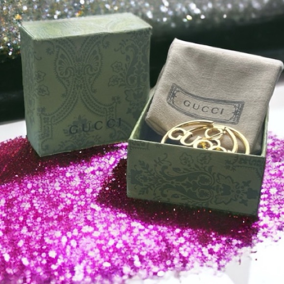 LNWOT GUCCI Hoops Earrings - Picture 3 of 11